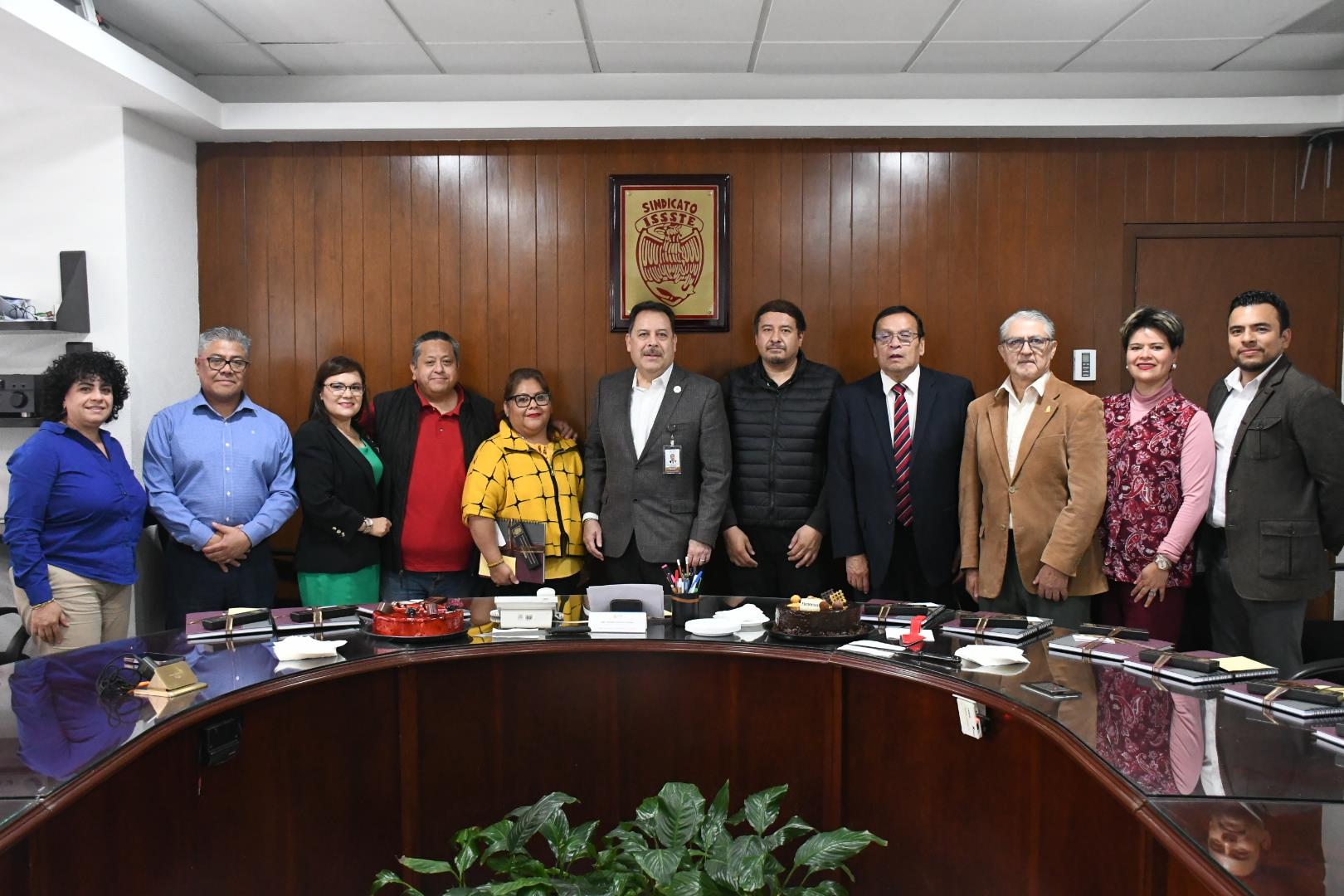 Reconocimiento al equipo jurídico del CEN del SNTISSSTE, con motivo del Día de las y los Abogados